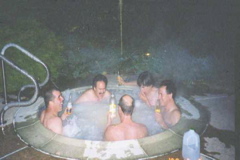 Jasinka Bob Robert Porter Yates in Tub